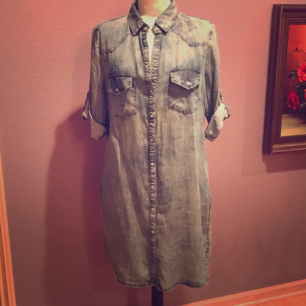 Medium long-sleeve Kut from the kloth shirt dress